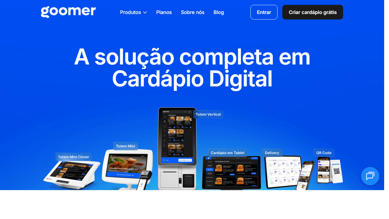 Goomer website
